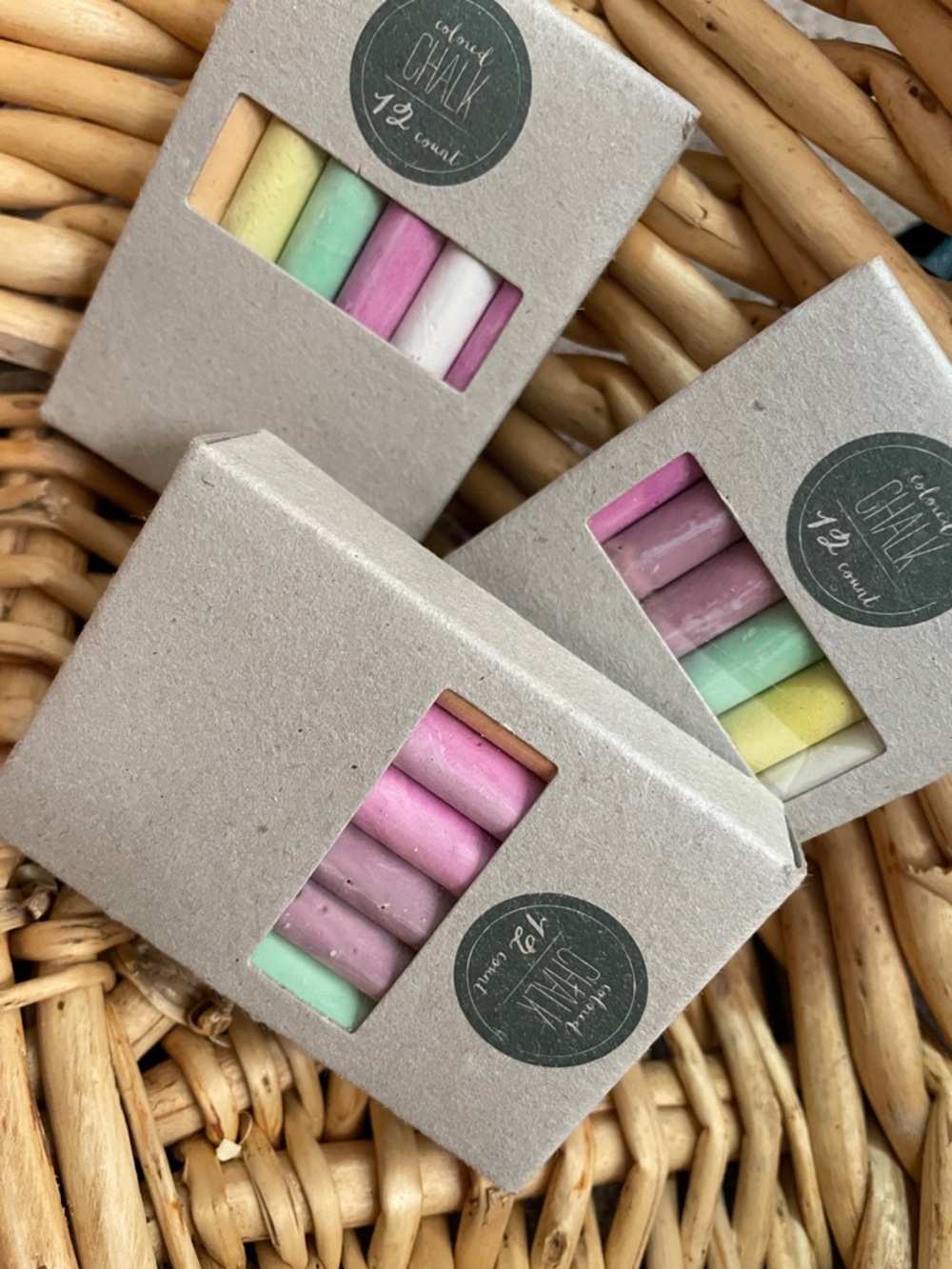 Assorted Pastel Chalk Set - Multi-Color - Picture 3 of 4